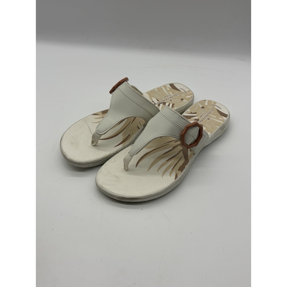 Clarks Cloudsteppers Women's Breeze Cove Sandal White Size 10 M